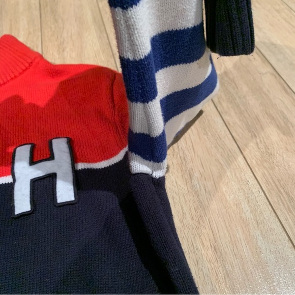 Tommy Hilfiger 1/4 Zip Sweater Boys XL 16-18 - Picture 8 of 10
